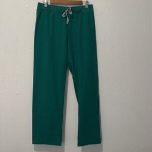 Figs Livingston Scrub Pants Green Medium